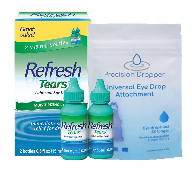 *BUNDLE* Refresh Tears (2-Pack) with Precision Dropper Adapter - Precision Dropper